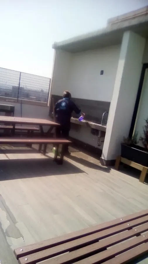 Limpieza de terraza